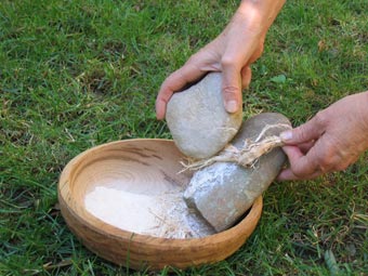 Macinazione sperimentale della Tifa